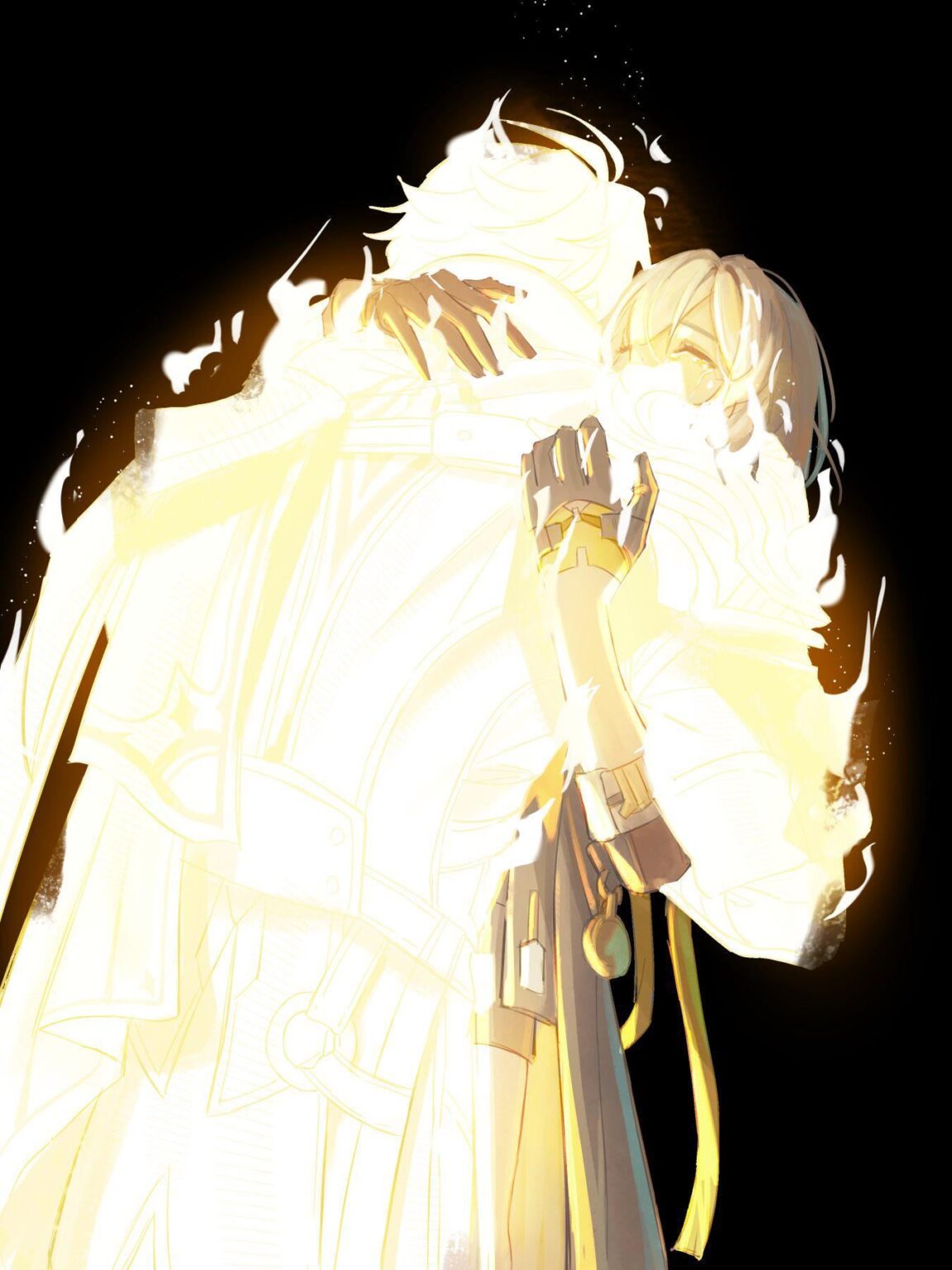 燃えるような抱擁 [@manto_art]