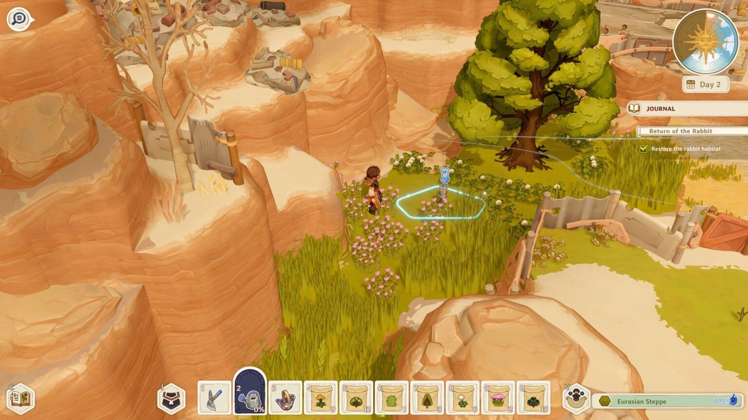 荒廃世界再生シム『The Regreening』発表。木々を育てて動物が暮らす土地を取り戻す、まったり自然育成ゲーム - AUTOMATON