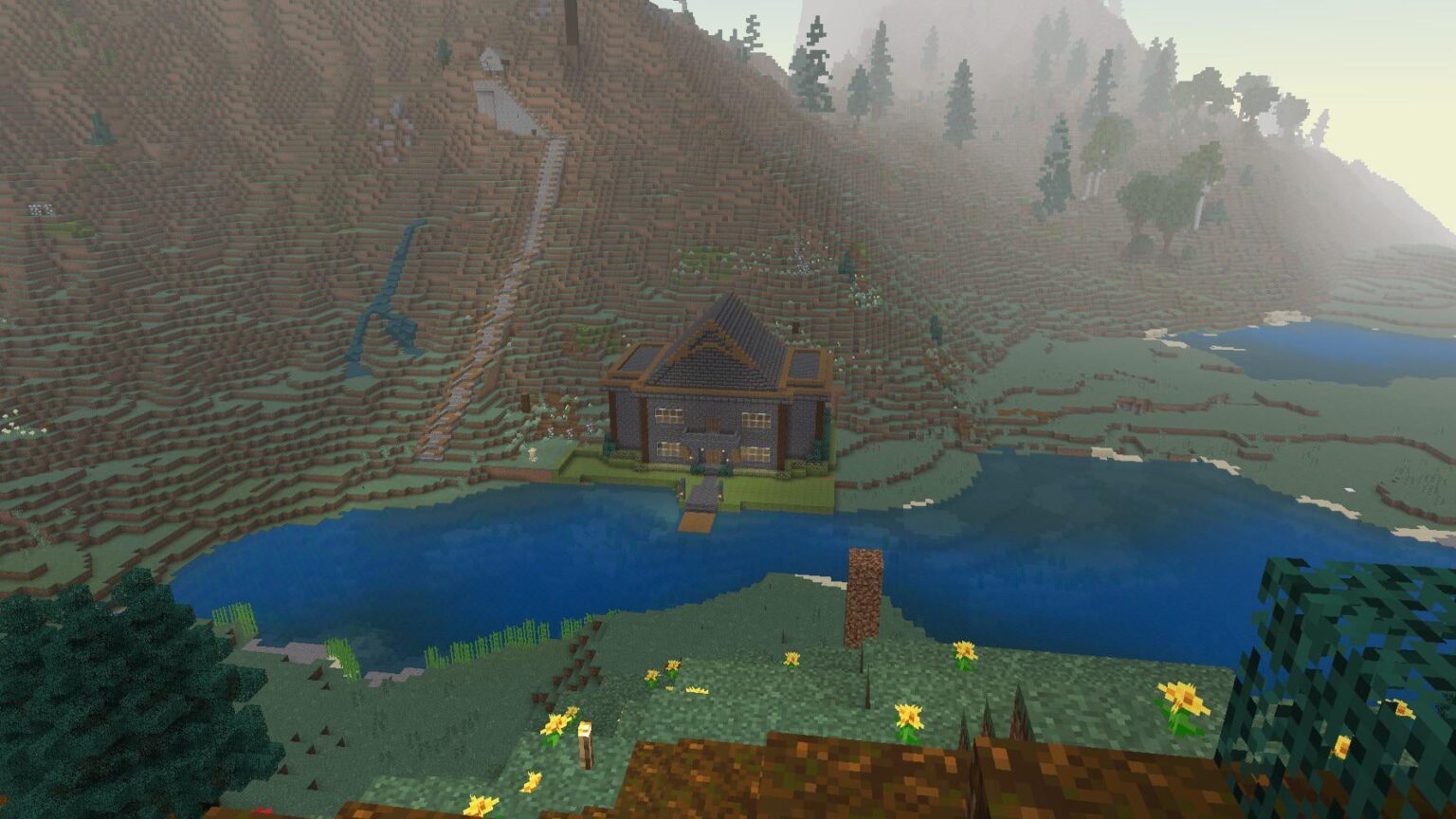 これは私が Minecraft の家で試した中で最も難しいものです。