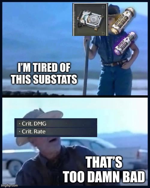 私の防御力とHPサブスタットロールに敬意を表して