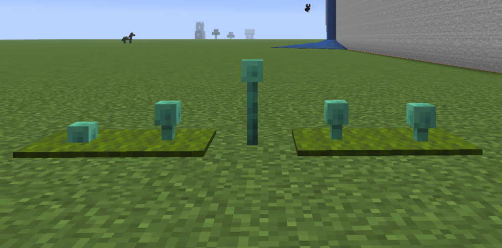 銅のゴーレム像を使ってできる素敵な建築トリック