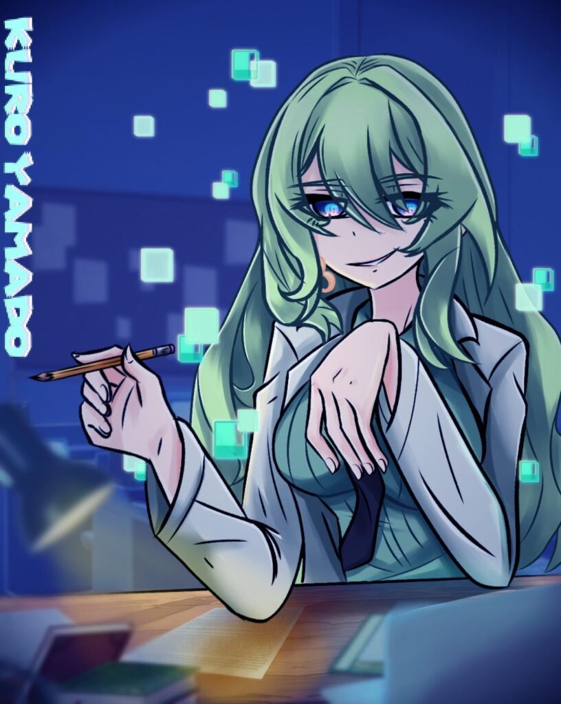 このゲームの最高の妻が新しいバトルスーツを手に入れるまでの画像、571日目：深夜の書類仕事