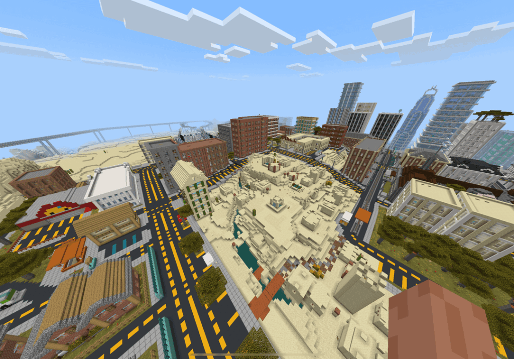 この砂漠の村は急速な都市開発に完全に囲まれています。壊して駐車場を作るべきでしょうか？