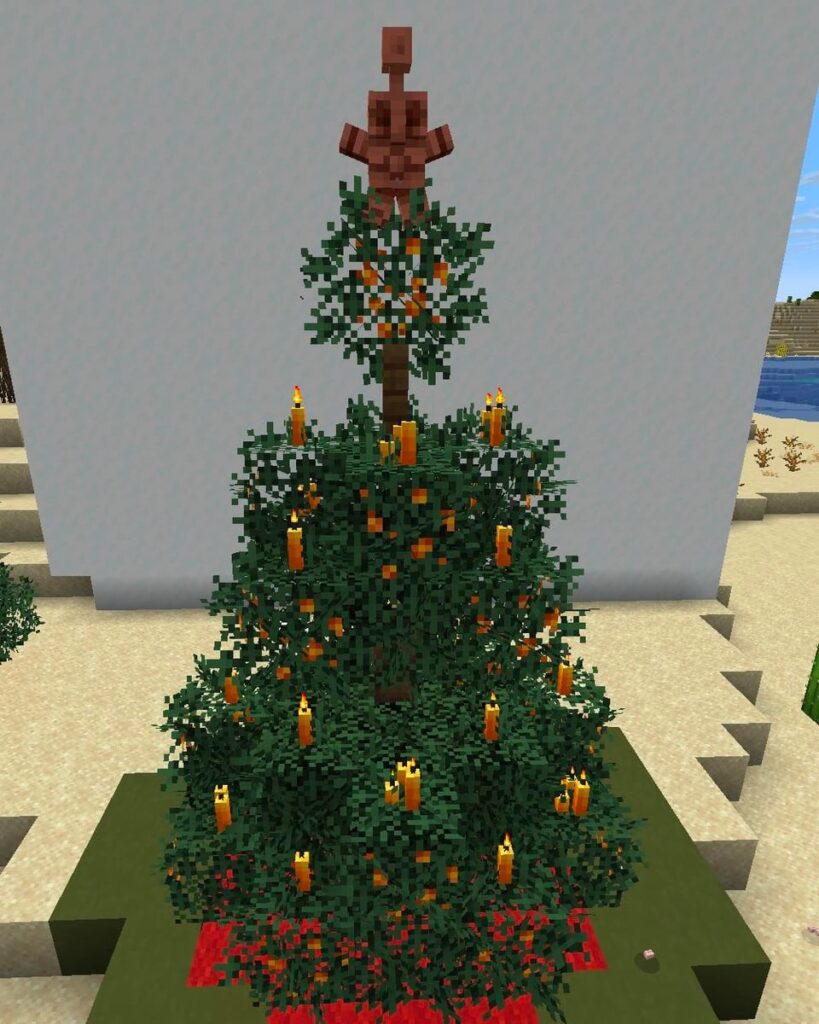 新しい銅像は完璧なクリスマスツリートッパーになります。そして乾燥したガスは、もう少し病的なものを作ります