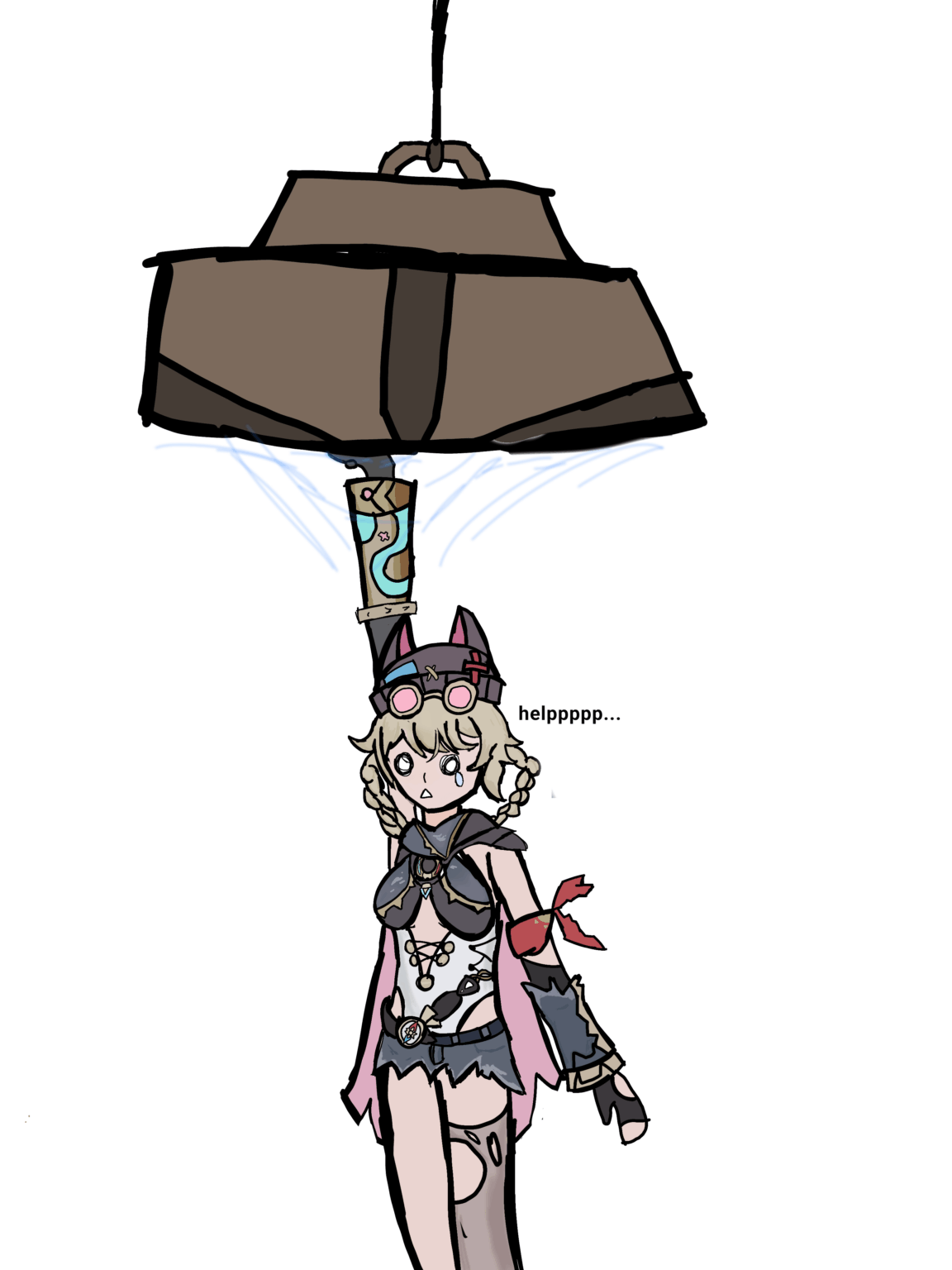 彼女の腕が金属でできていることを考えると、イネファのような磁石の周りで問題が発生すると思います