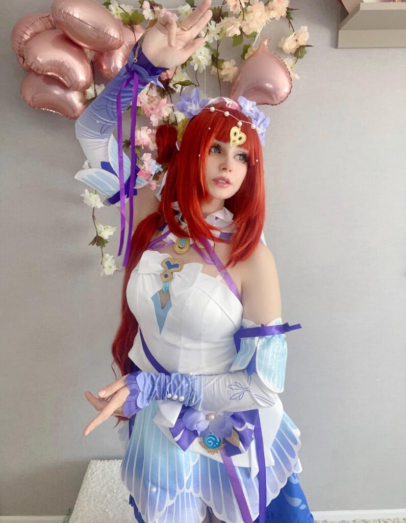私のニルーのコスプレ🩵
