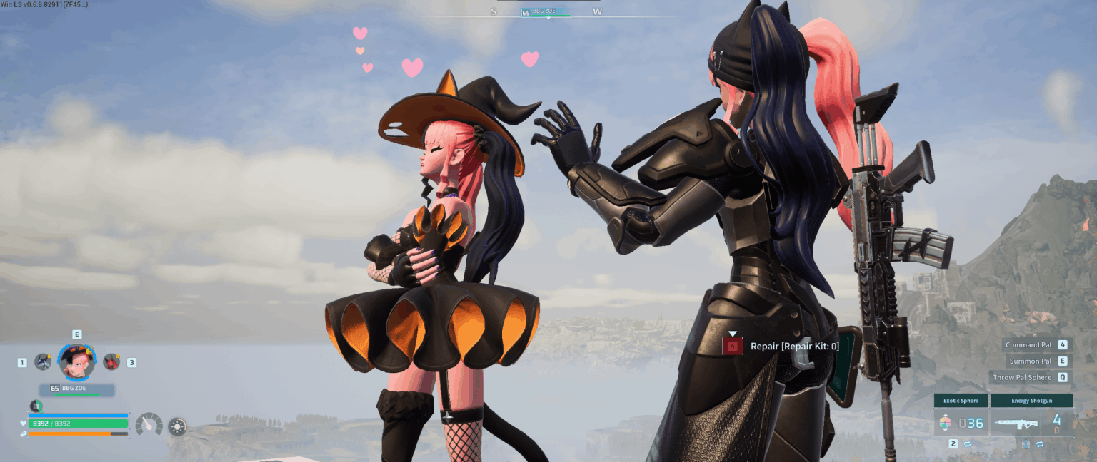 ゾーイをペットにできます