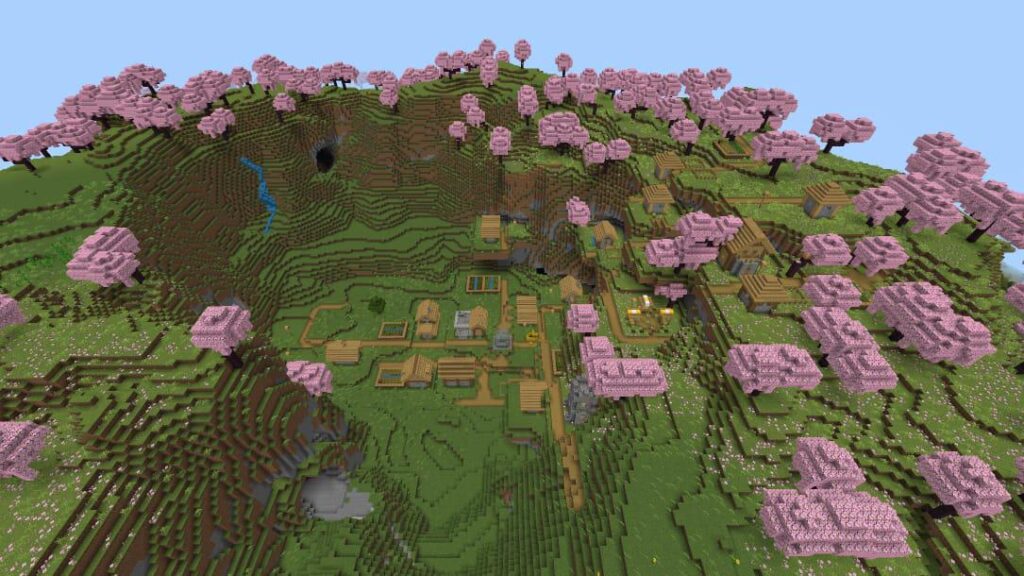 とても居心地の良い村のスポット