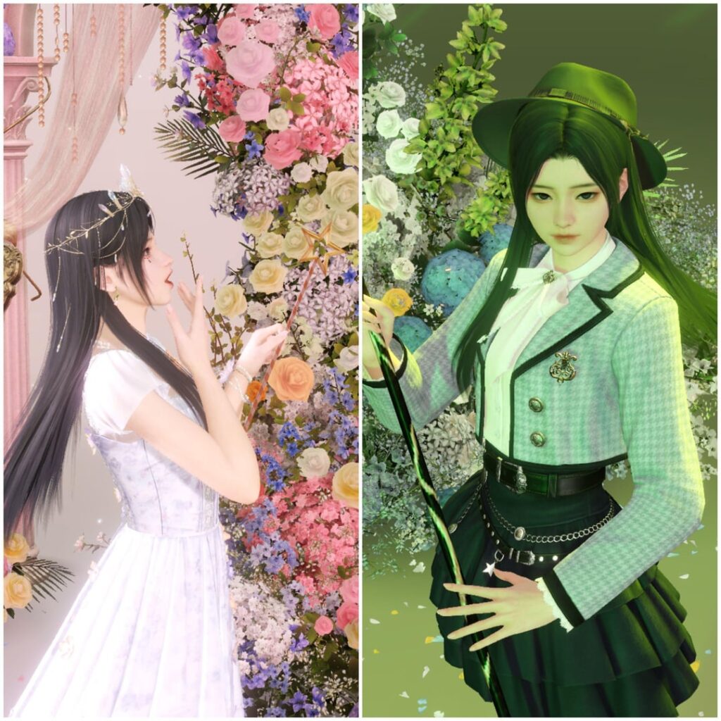 グリンダとエルファバとしてのあなたの MC