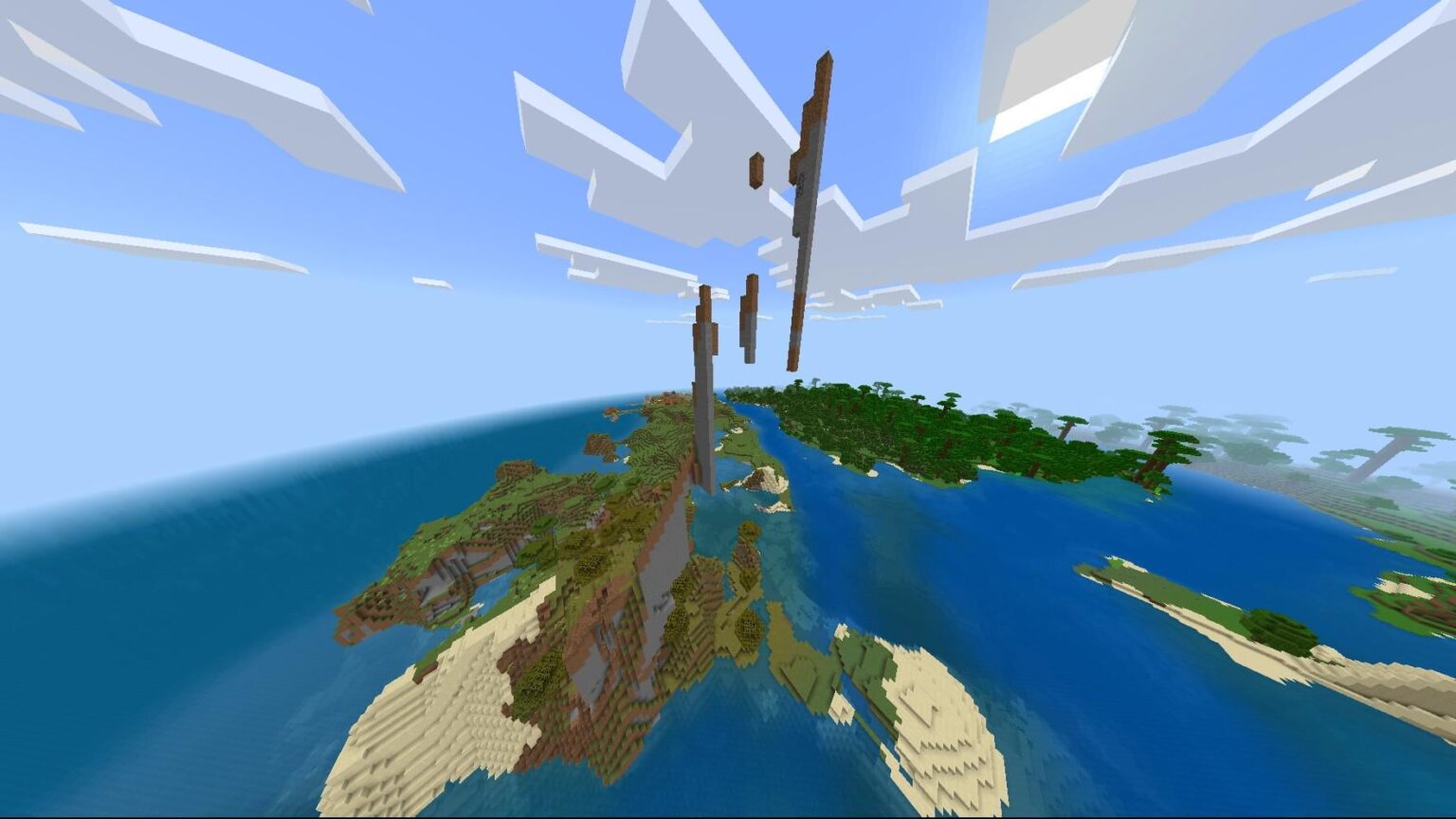 本当に奇妙な地形の生成