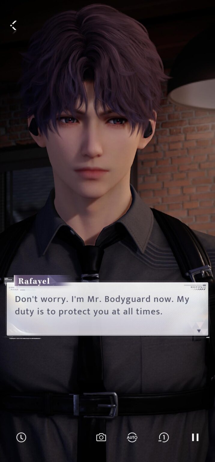 彼が自分自身をミスター・ボディガードと呼ぶとき