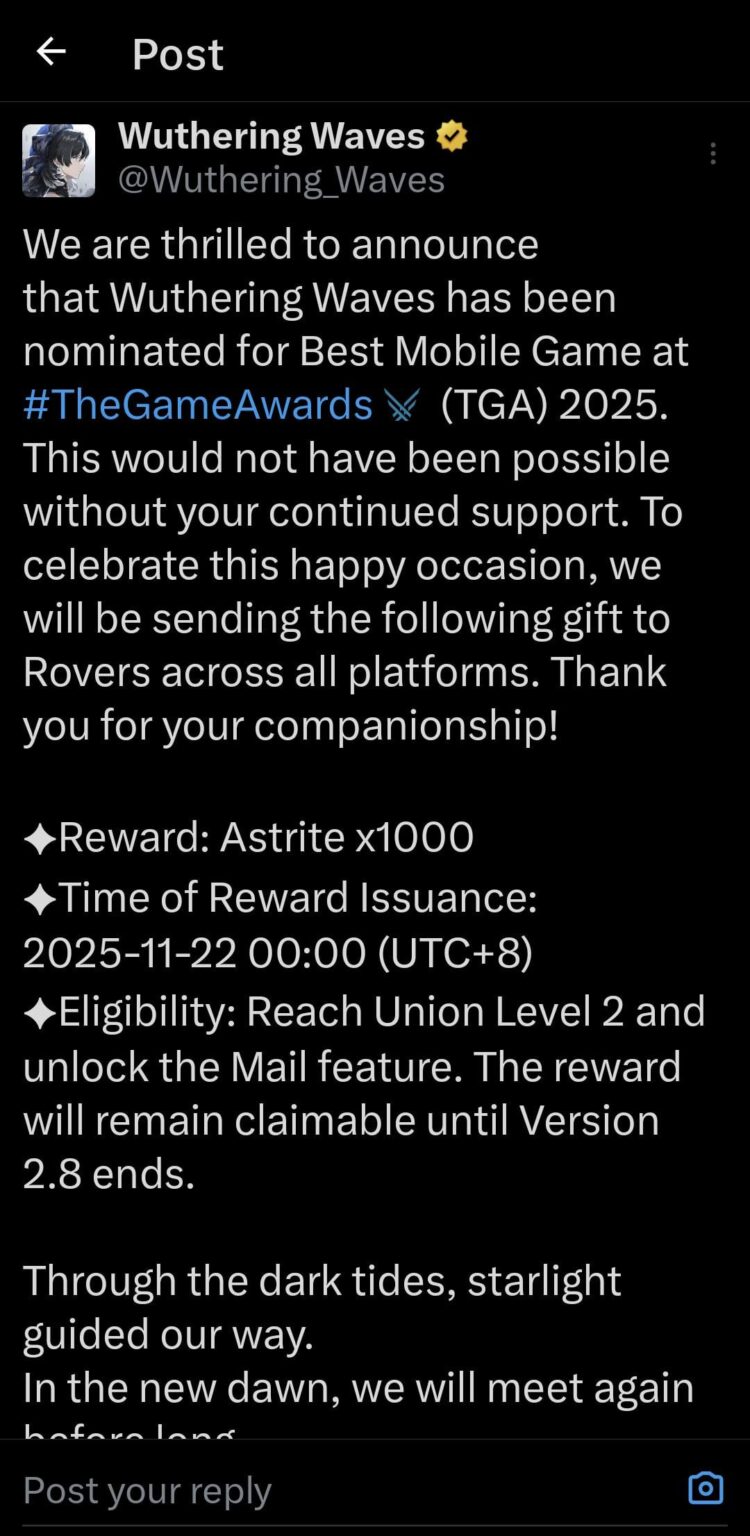 よお、ありがとうクロ！そして幸運を祈ります！