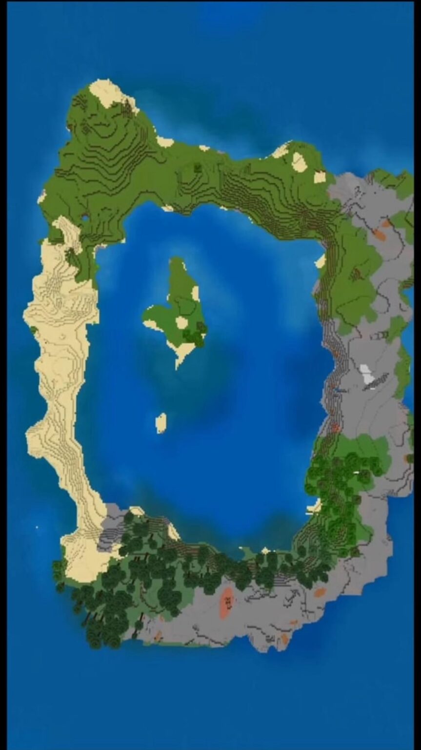 スポーンのすぐ隣の島 100000014579879396