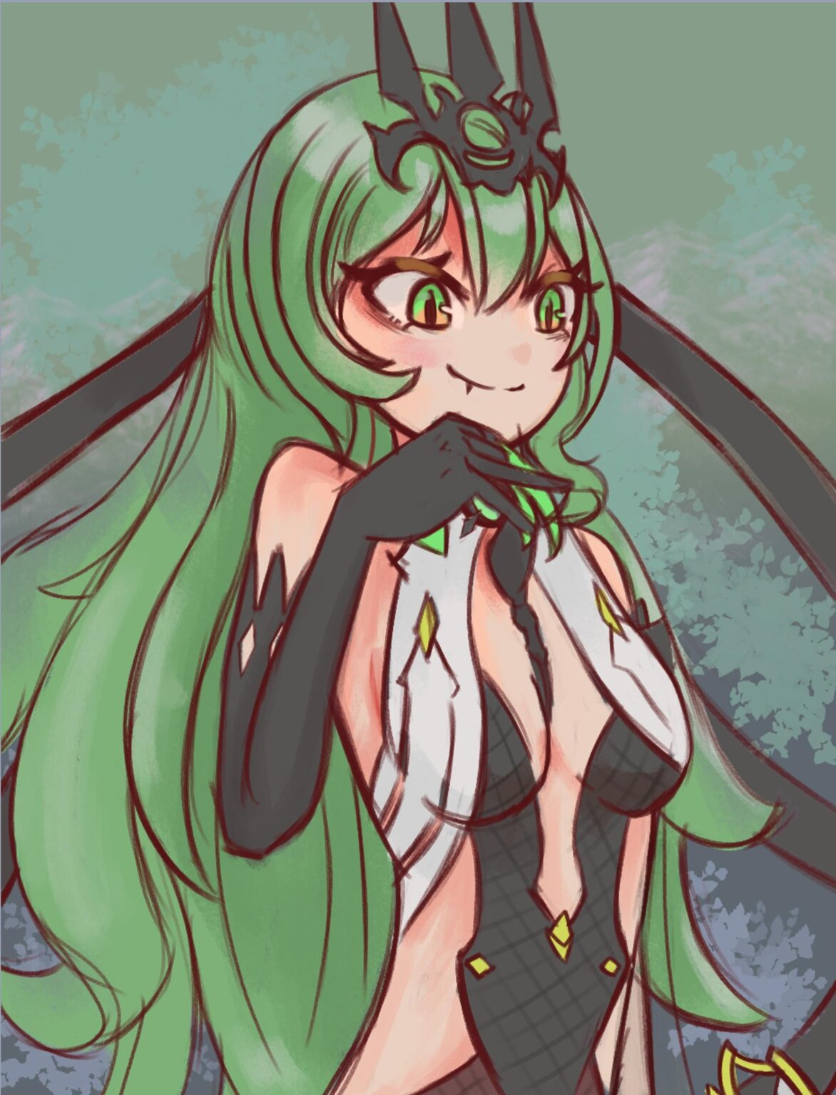 このゲームの最高の妻が新しいバトルスーツを手に入れるまでの画像、566日目：もっとメビウス!!!