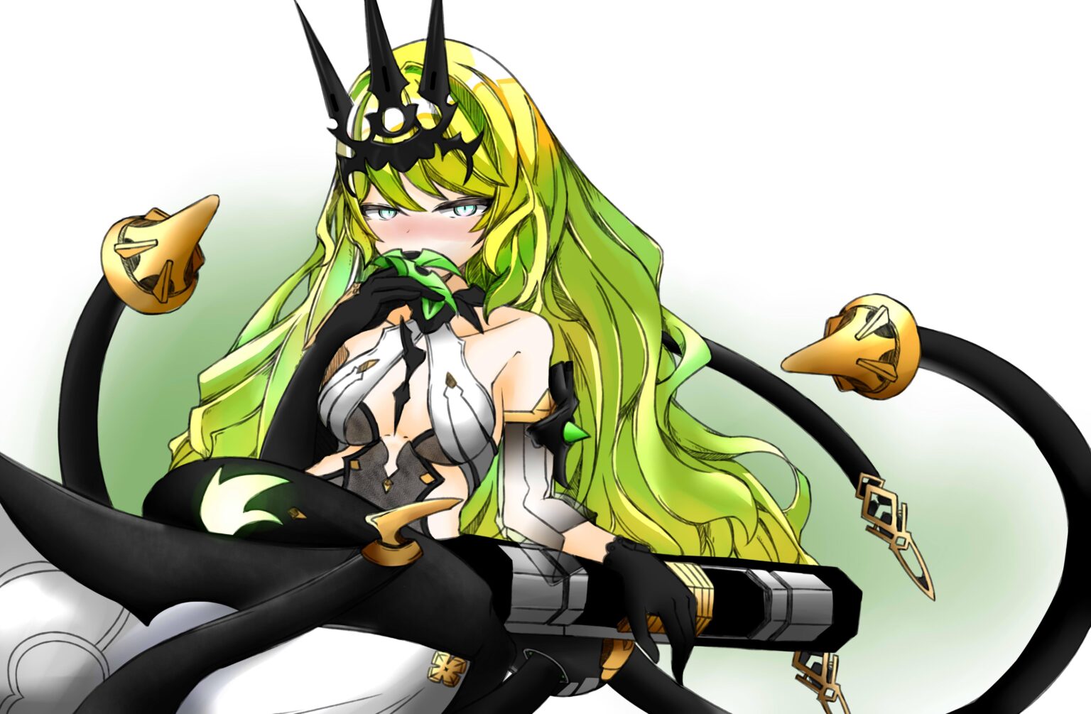 このゲームの最高の妻が新しいバトルスーツを手に入れるまでの画像 582日目：妻の思い