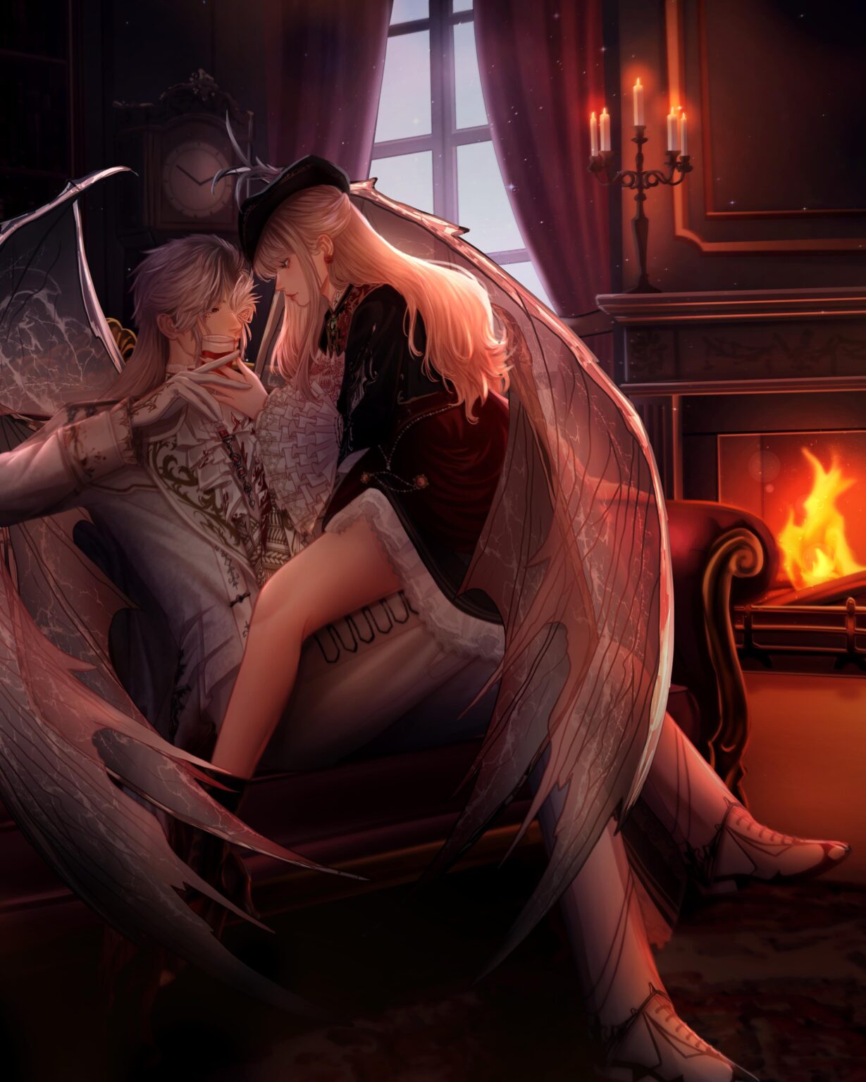 Sylus Silverwing Fiend Fanart by me