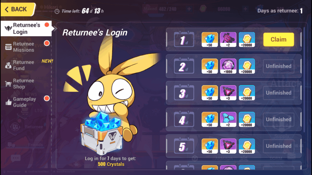 パッチが落ちてからかなり安定してプレイしているにもかかわらず、（またしても）帰還者問題を抱えています。 🤔