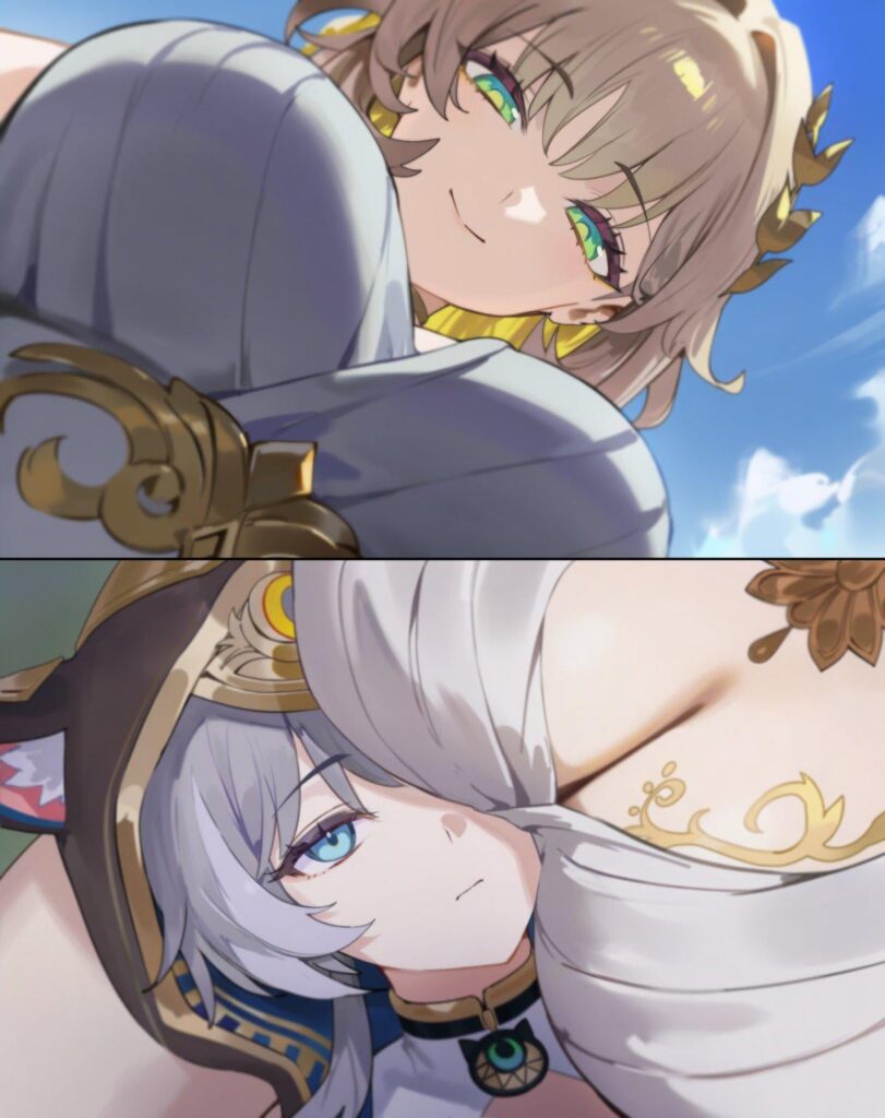 空半分しか見えなかった…（by @shuraillusts）