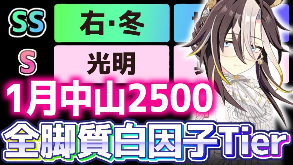 【チャンミ攻略】有馬記念白因子脚質別Tier解説！中山2500ｍ【ウマ娘×ずんだもん】