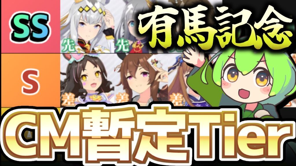 【チャンミ攻略】有馬記念ぱかライブ前Tier！去年から一気にインフレした環境はどうなる！？【中山2500ｍ】　＃ウマ娘