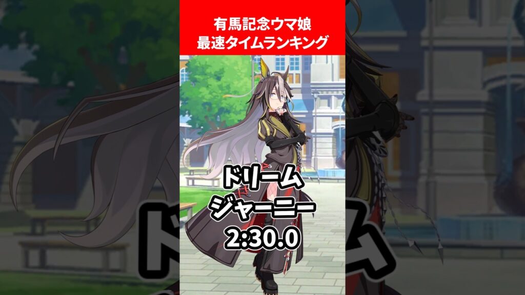 有馬記念ウマ最速タイムランキング #ウマ娘プリティーダービー