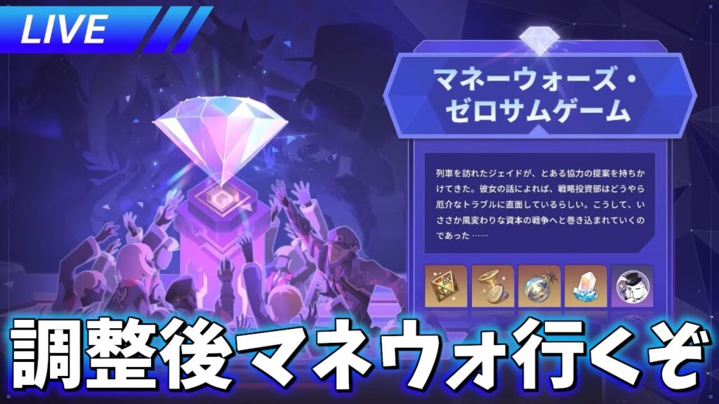 ver3.8調整後マネウォをやるマネウォ中毒者【崩壊スターレイル / Honkai: Star Rail】