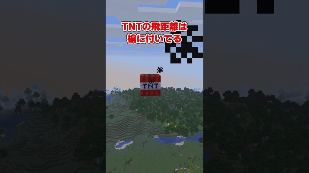槍でTNTをぶっ飛ばす！？【マイクラ新武器】