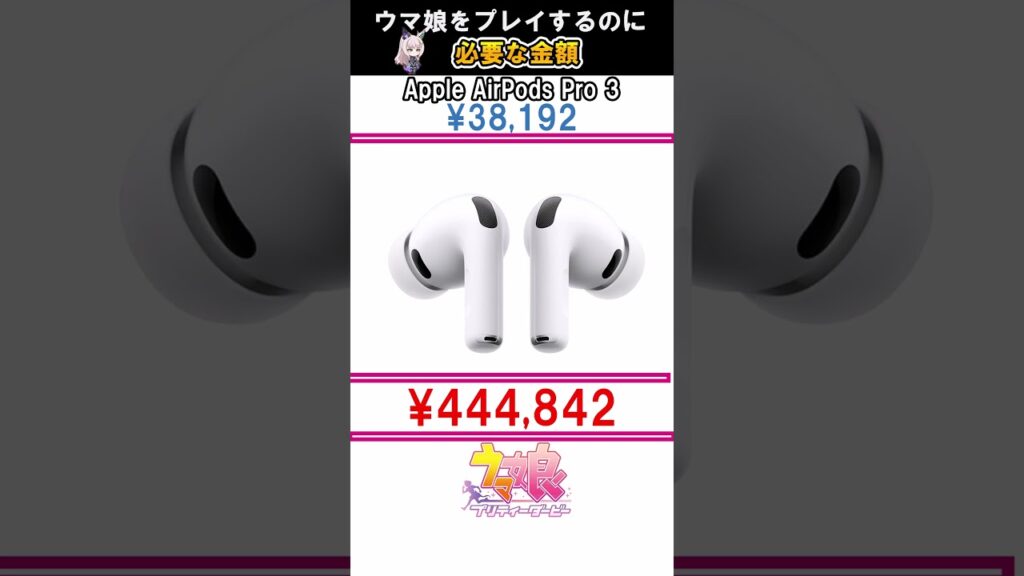 ウマ娘をプレイするために必要な費用【ウマ娘】 #ウマ娘 #ウマ娘プリティーダービー #うま娘