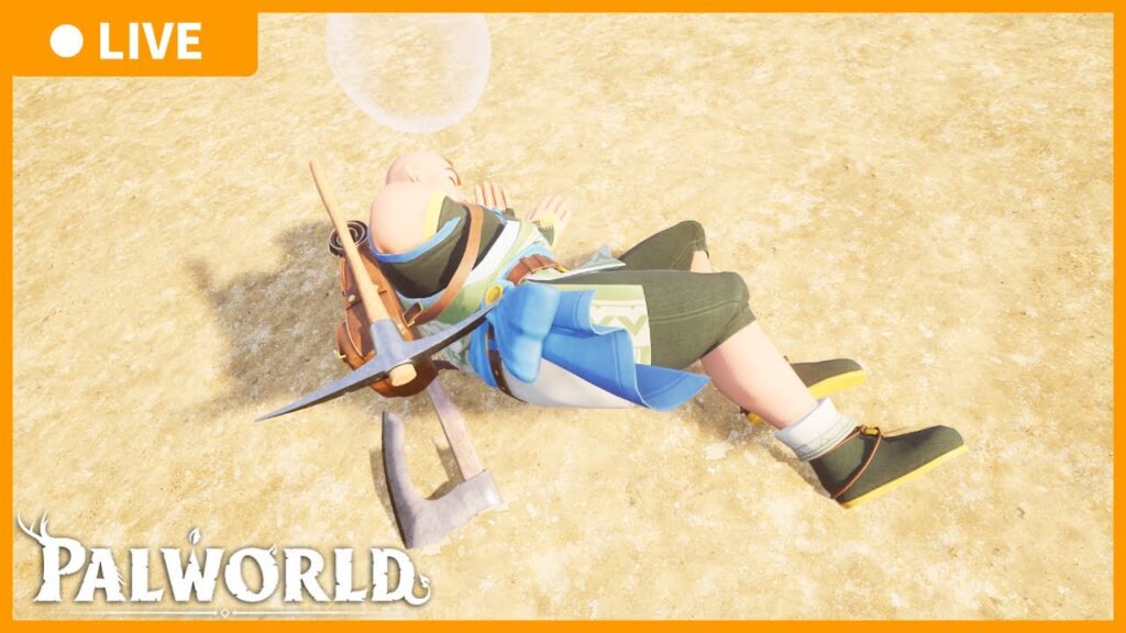 【パルワールド】ランダムスポーンの世界で生き残る 2日目