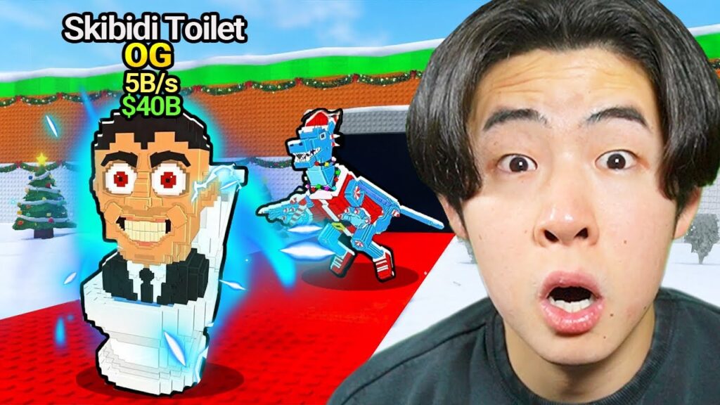 AIモンスターを盗んでたらスキビディトイレが来た！