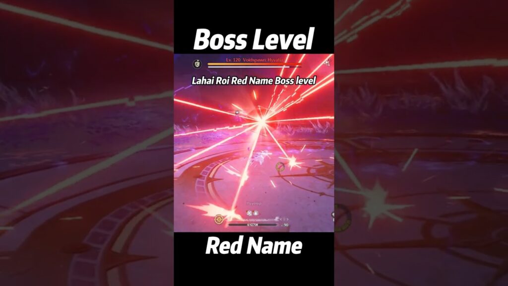 The Red Name in Lahai Roi is different   #wuwa #wutheringwaves #鸣潮