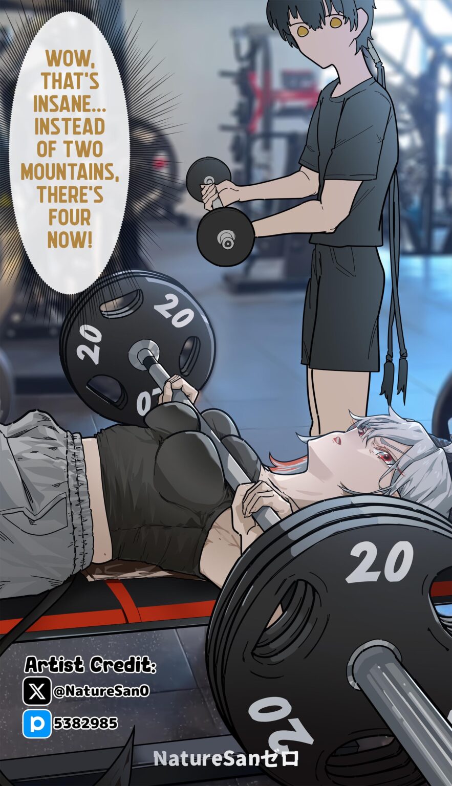 ザニとローバーと一緒にワークアウト (翻訳 - @NatureSan0)