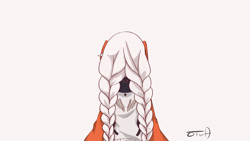 ポーズをとるキアナ - @oTwD_2D