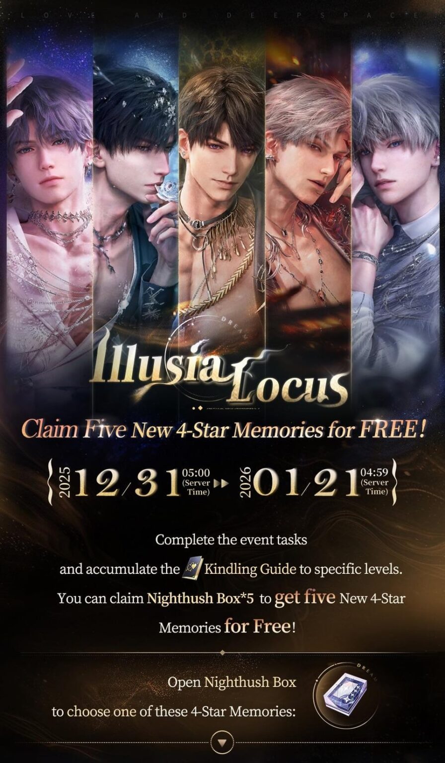 愛と深宇宙の 2 周年記念で、新しい 4 つ星の思い出を 5 つ無料で獲得しましょう!