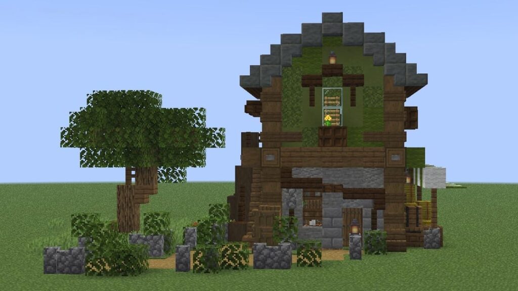 かわいい小さな家。