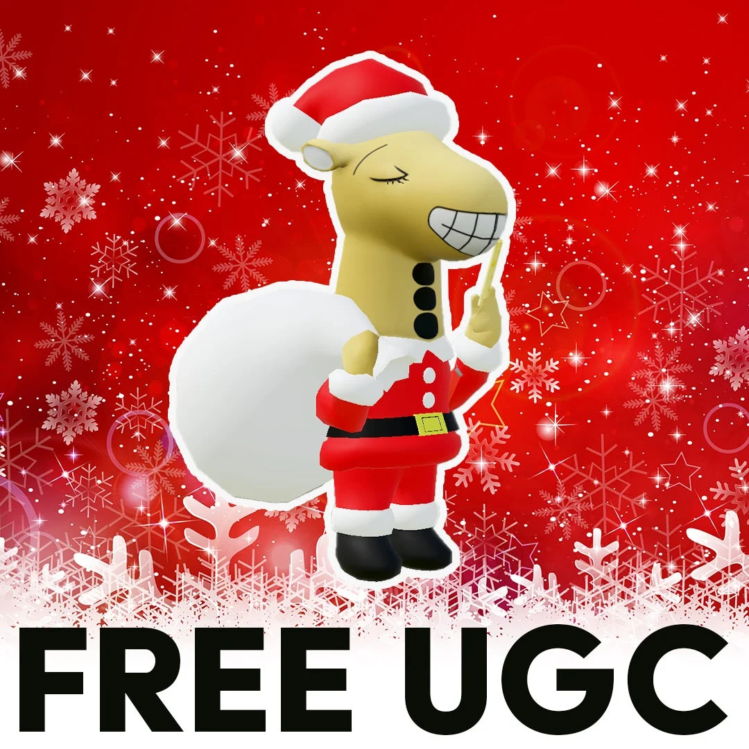 クリスマス限定アイテム「サンタクロースじゃがおリュック バージョン2」の3Dモデル