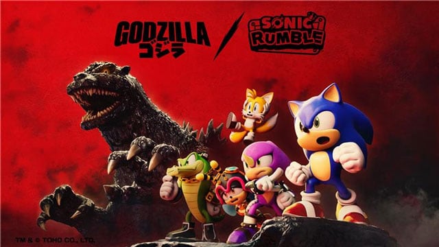 『ソニックランブル』「ゴジラ」とのコラボイベントが12月22日（月）より開催決定｜セガ SEGA
