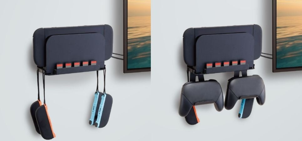 Nintendo Switch(TM)シリーズ対応！ゲーム機本体やその周辺機器をまとめて収納できる壁掛け収納スタンドを新発売 | エレコム株式会社のプレスリリース