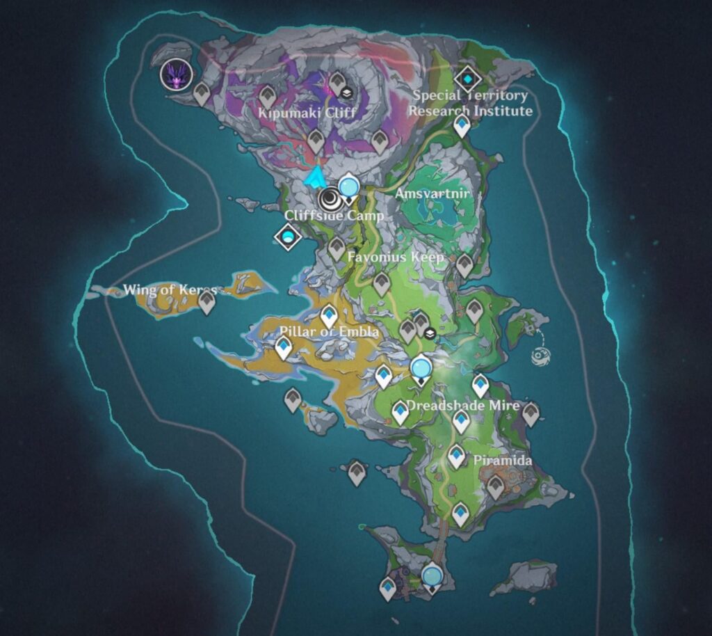 [OC] 6.3 テレポートと毎週のボスの位置を含む新しいマップ