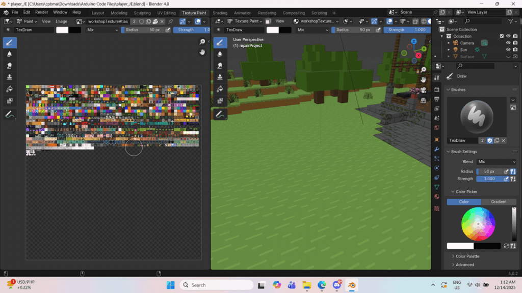mojang がトレーラーに使用している公式テクスチャを見つけました。