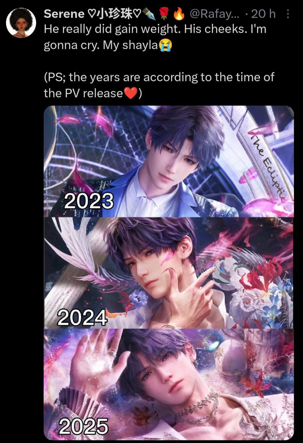 ラファエルに対するマックの影響 😭🩷