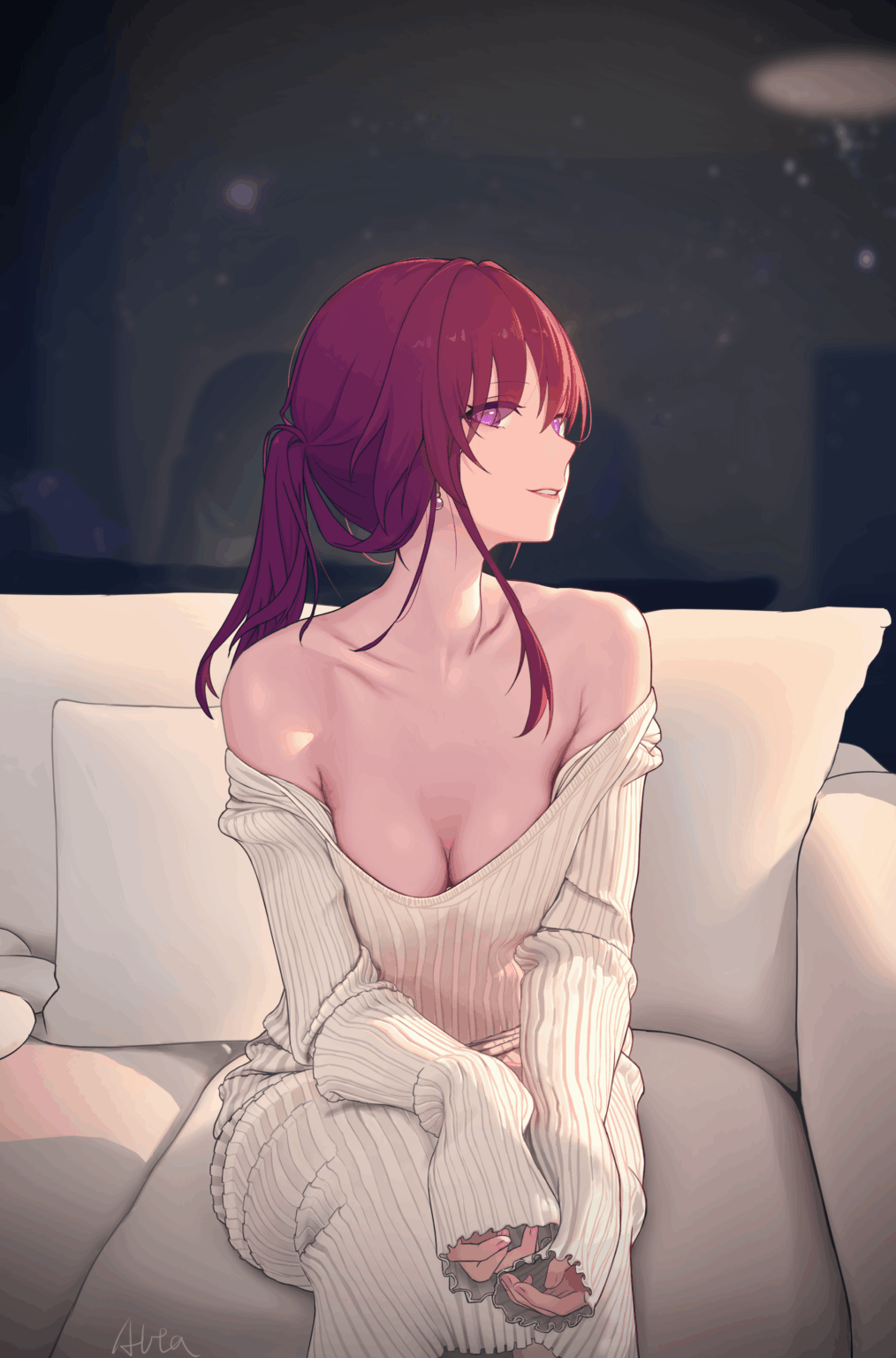 ママ・カフカと家で（Pixivのアルタ作）