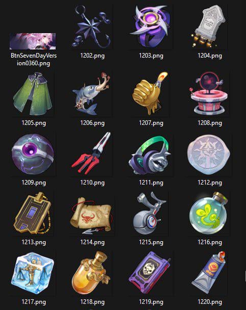 [HSR 3.8pre] ヒラガラ経由のいくつかの新しい発散宇宙アイテム