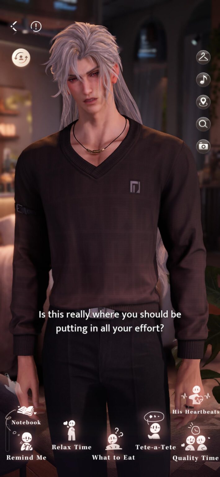 🫣 声をかけないで、サイラス！