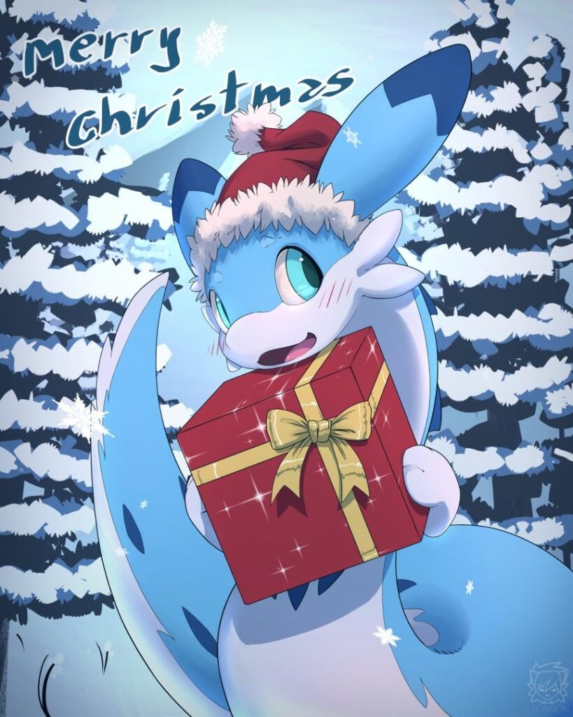 [I've drawn] チレットはクリスマスの準備ができています。