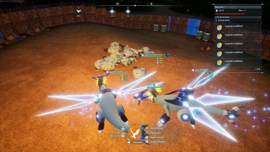 ゼノロードとハルタリスとの激しい戦いを終えた私と仲間たち。