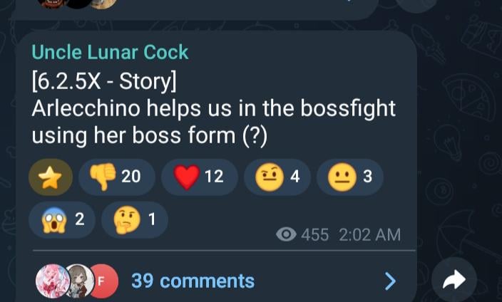 6.3 aq のアルレッキーノについて 𝓤𝓷𝓬𝓵𝓮 𝓛𝓾𝓷𝓪𝓻 🐓 より