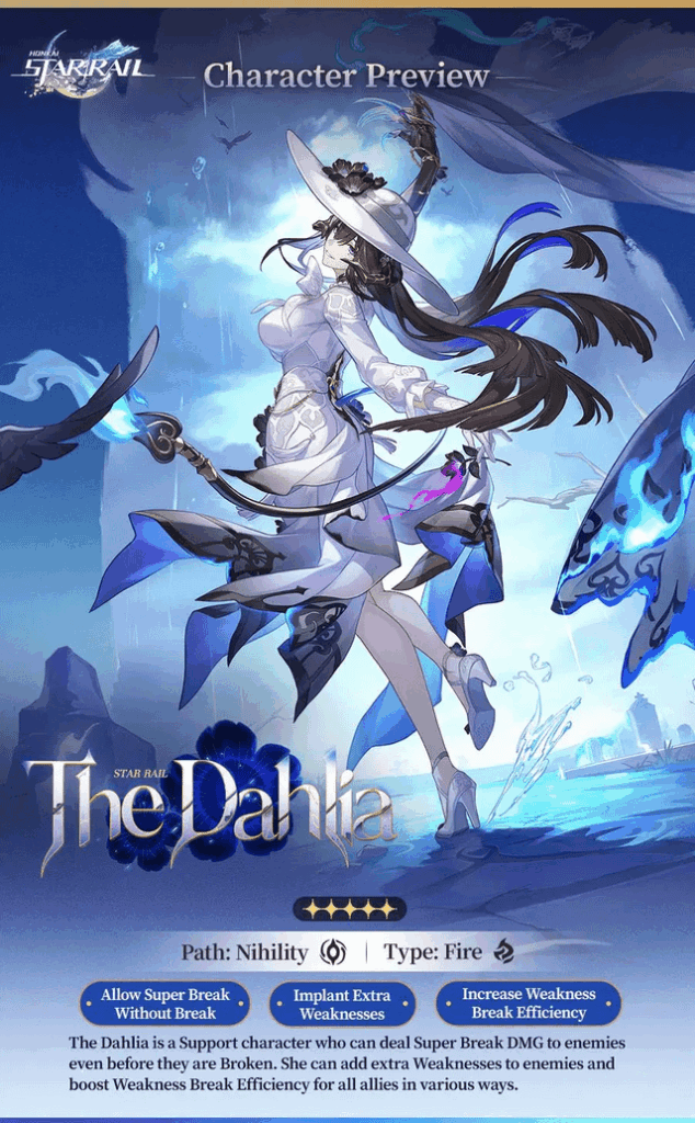 キャラクタープレビュー |ダリア