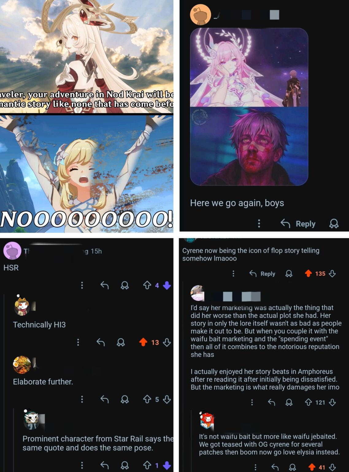 「cyrene」のせいでHSRを辞めさせられたのはクレイジーですが、今になってこれを見ました 😭