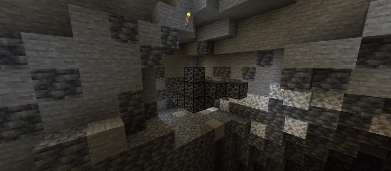 シード: -3706274595162434986 座標: -301、3、-306 岩盤